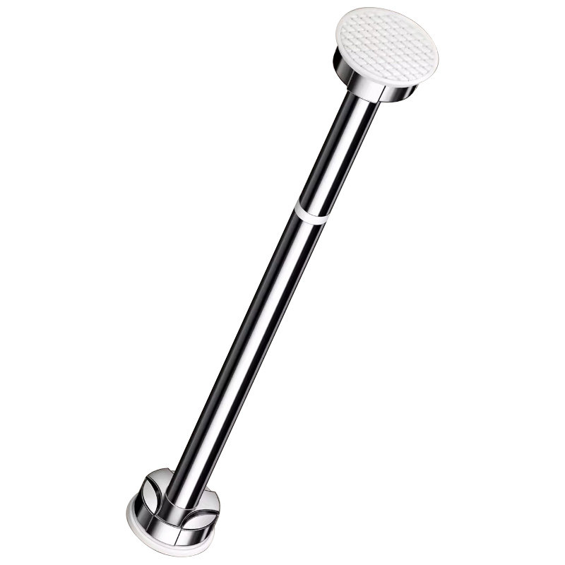 免打孔伸缩杆阳台晾衣架窗帘杆子挂衣杆卫生间晾衣杆可伸缩安装