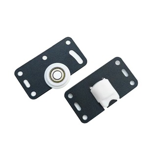 推拉门配件大全大衣柜滑轮静音轴承下凸轮橱柜移门轮移动门上滑轮