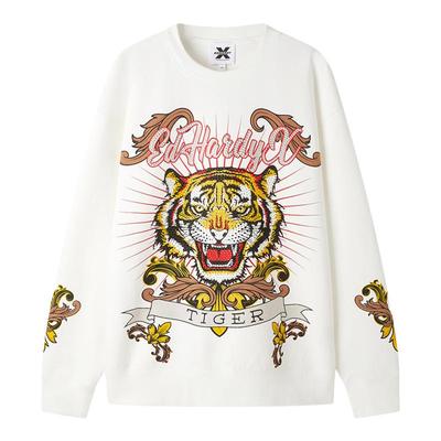 EdHardyX百搭男女同款圆领卫衣