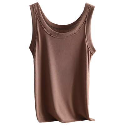 莫代尔螺纹高弹打底衫秋冬