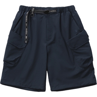 【官方正品】nautica whitesail路亚中性脚口抽绳轻薄工装短裤