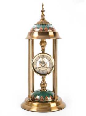 欧式风复古时钟别墅卧室装饰品