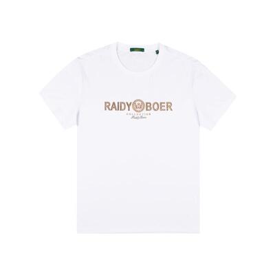 【抗勾丝+抑菌】Raidy Boer/雷迪波尔2025年夏修身男短袖T恤7110