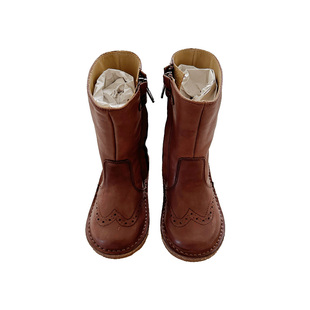 8折 新款补！■LENFANCE现货Eureka意大利儿童手工高筒靴短靴靴子