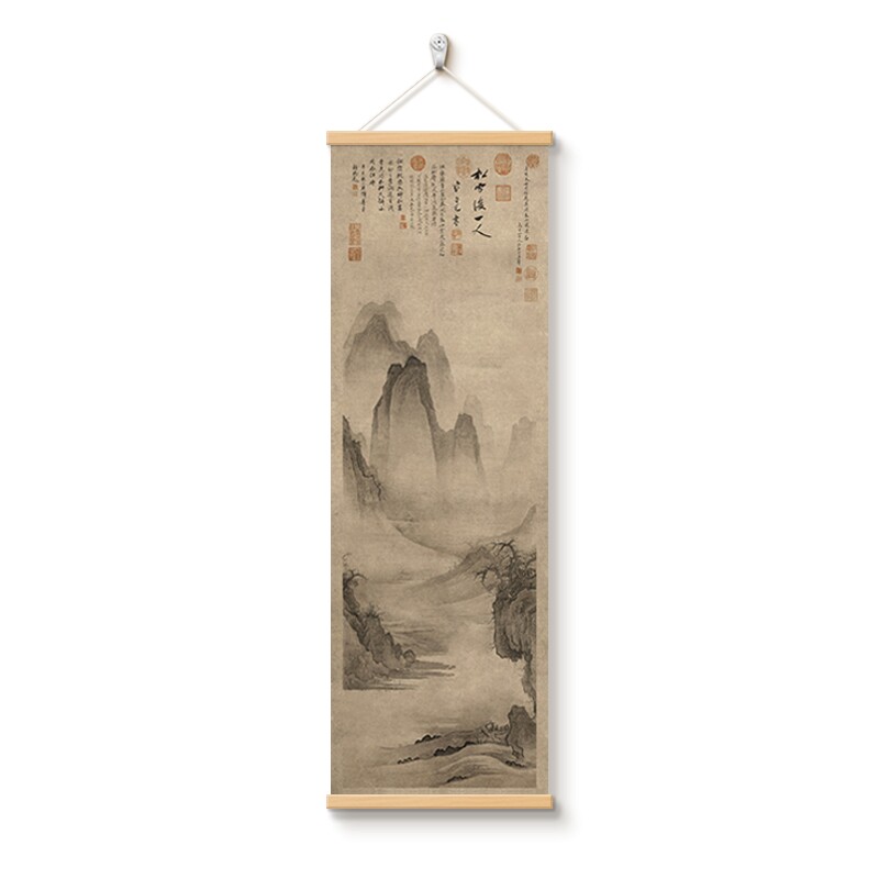 宋代美学挂画茶室办公室挂画