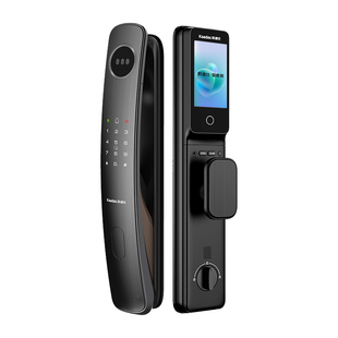 凯迪仕智能锁Q20FPro双摄人脸指纹密码锁猫眼监控家用智能门锁