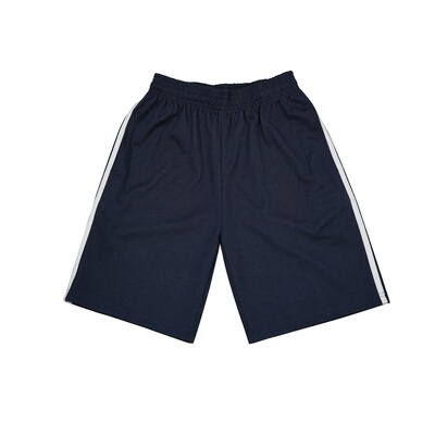 校服裤子两条杠藏蓝色夏季薄款