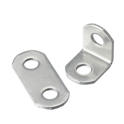 不锈钢角码6厘大孔直角连接件L型固定片橱柜支架层板托家具配件