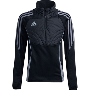 Adidas/阿迪达斯官方正品新款儿童半拉链抓绒足球训练卫衣IM9970