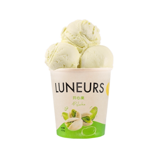 【开心果-烤开心果碎】LUNEURS月乐诗冰淇淋冰激凌雪糕大桶装冷饮
