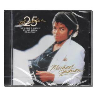 欧版进口 迈克尔杰克逊专辑 Thriller颤栗 25周年纪念版 CD唱片