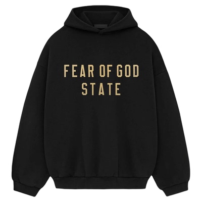 FearofGod24Fall曜石黑帽衫
