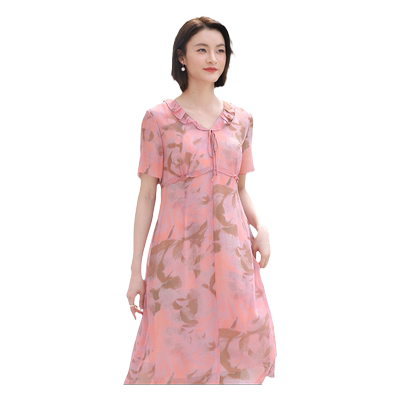 夏季桑蚕丝优雅佐尔美