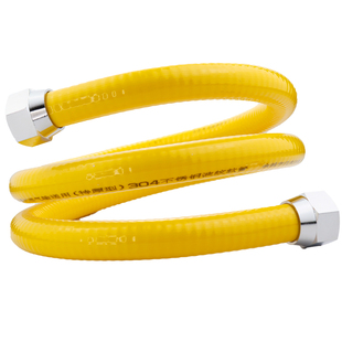 燃气管6分DN20不锈钢波纹天然气输送用金属软管壁挂炉防爆连接管