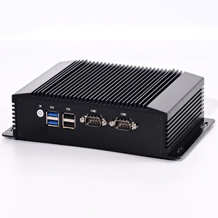 占美N100低功耗双4K台式机12代嵌入式多媒体静音主机软路由ht590