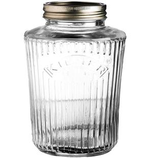 英国kilner密封罐玻璃瓶复古系列玻璃罐储物罐柠檬蜂蜜罐小腌渍罐