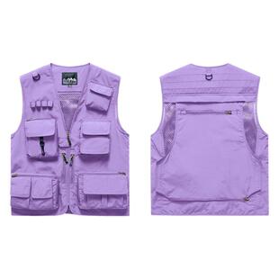 【专接急单】定制马甲工作服印字logo广告印花马夹反光条刺绣背心