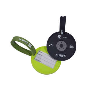 景一举重 行李牌标签挂牌举重元素趣味文创