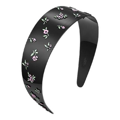 YVMIN尤目手绘碎花宽发箍新品