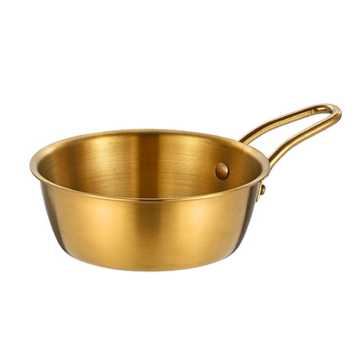 韩式米酒碗304不锈钢带柄泡面碗