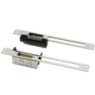 门禁电锁口阴极锁12V断电上通电开锁信号反馈防盗锁配套电控锁24V