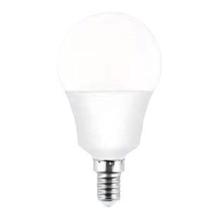 节能led灯泡磨砂球泡灯E14小螺口圆泡白光照明灯家用室内高亮黄光