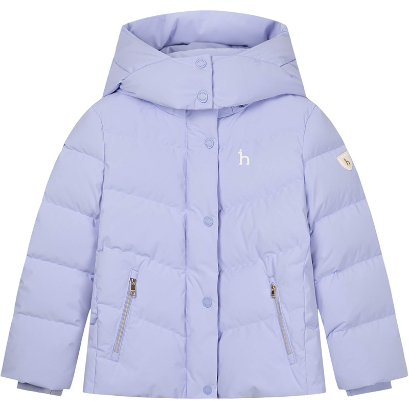 hazzys哈吉斯童装女童羽绒服25冬新中大童无忧绒蓄热保暖加厚外套