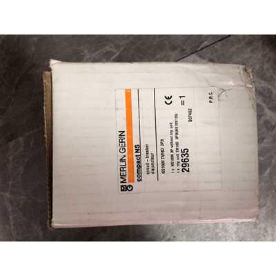 梅兰日兰Merlin Gerin NS100N塑壳断路器—议价