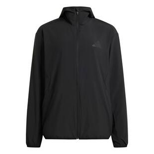 速干梭织训练运动健身连帽夹克薄外套男装秋季adidas阿迪达斯