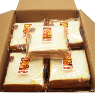 早餐面包片充饥吐司切片三明治商用土司学生营养早餐点心零食品