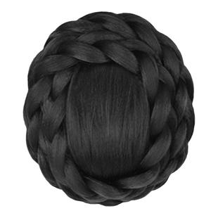 丸子头假发发圈千金公主发苞头气质新娘造型赫本风假发包盘发神器