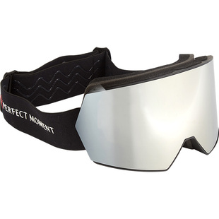 PM户外磁吸雪镜无框大视野护目镜双镜片防雾户外滑雪装备ins风