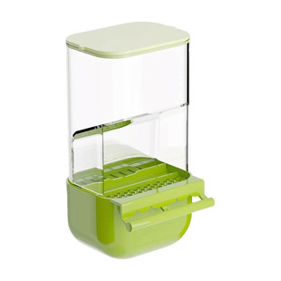 【宠大条】鹦鹉自动喂食器虎皮玄凤鸟食盒谷壳分离防撒防溅下料器