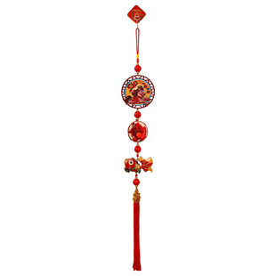 新年2026马年新款福字中国结红色门挂客厅布置入户门挂件过年装饰