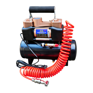 电动车换胎补胎专用充气泵电动车双缸充气泵高压储气罐气泵电瓶车