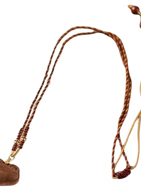 山木集印度老山檀香称心如意项链