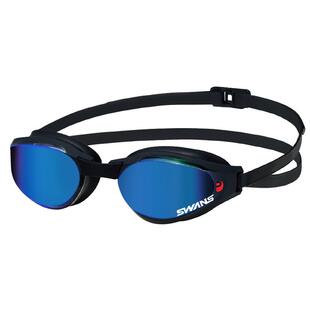 swans竞技泳镜铁人三项电镀高清防雾防水大视野比赛护目男士SR81