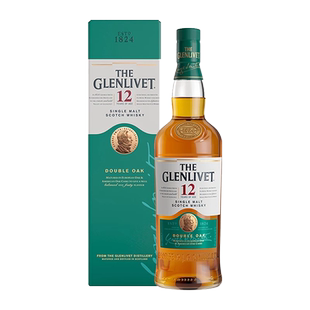 【自营】glenlivet格兰威特12年陈酿苏格兰单一麦芽威士忌酒700ml