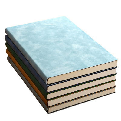 a5肤感软皮笔记本2025新款高颜值精致皮面本子简约大学生日记本加厚商务办公工作会议记录记事本定制可印logo