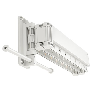 折叠晾衣架阳台家用壁挂式墙壁室内隐形晾衣杆晒被子户外挂凉衣服