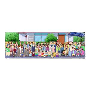 蜡笔小新全家福装饰画儿童房生日卡通动漫挂画客厅卧室床头壁画