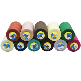 40s/2柳青线高速涤纶线宝塔缝纫线402平车线车缝线SP线无光绣花线