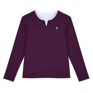 长袖t恤女秋冬内搭加绒打底衫2025新款女装爆款洋气显瘦外穿上衣