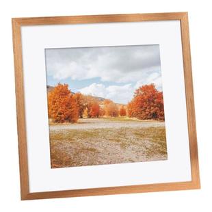 正方形画框装裱相框挂墙钻石十字绣边框自装字画书法儿童实木框架