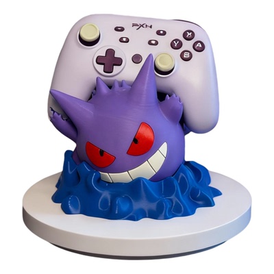 耿鬼游戏手柄支架底座ps4ps5xbox通用宝可梦桌面装饰