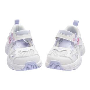 商场同款巴拉巴拉女童慢跑鞋宝宝防滑鞋子儿童透气网鞋2025童鞋夏