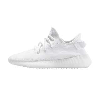 莆田正品广椰子鞋350男女款纯白冰淇淋春季og yeezy休闲运动鞋子