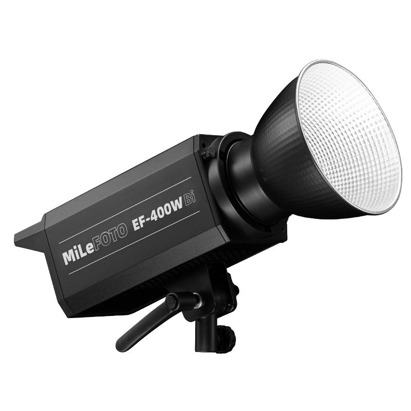 Milefoto直播间灯光400W直播补光灯主播专用专业室内拍照视频顶灯深抛柔光箱打光灯柔光灯球灯设备全套摄影灯