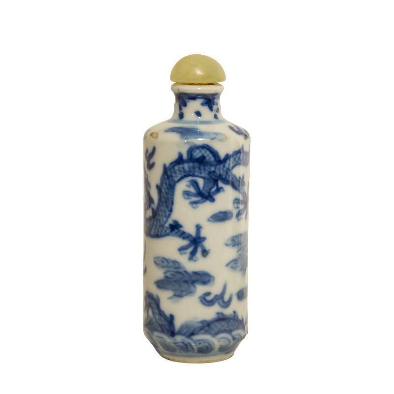 清道光青花龙纹壶内存老鼻烟鼻烟壶怎么样？用后一周发现软肋