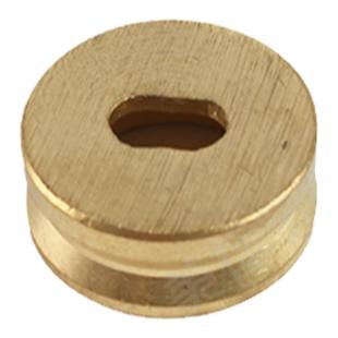 美标配件 淋浴柱花洒杆子挂墙固定底座 全铜下墙座9A04/9A02/9A07